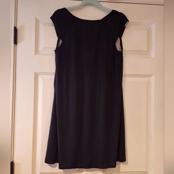 Alfani silky black floral short sleep dress S - Picture 3 of 3